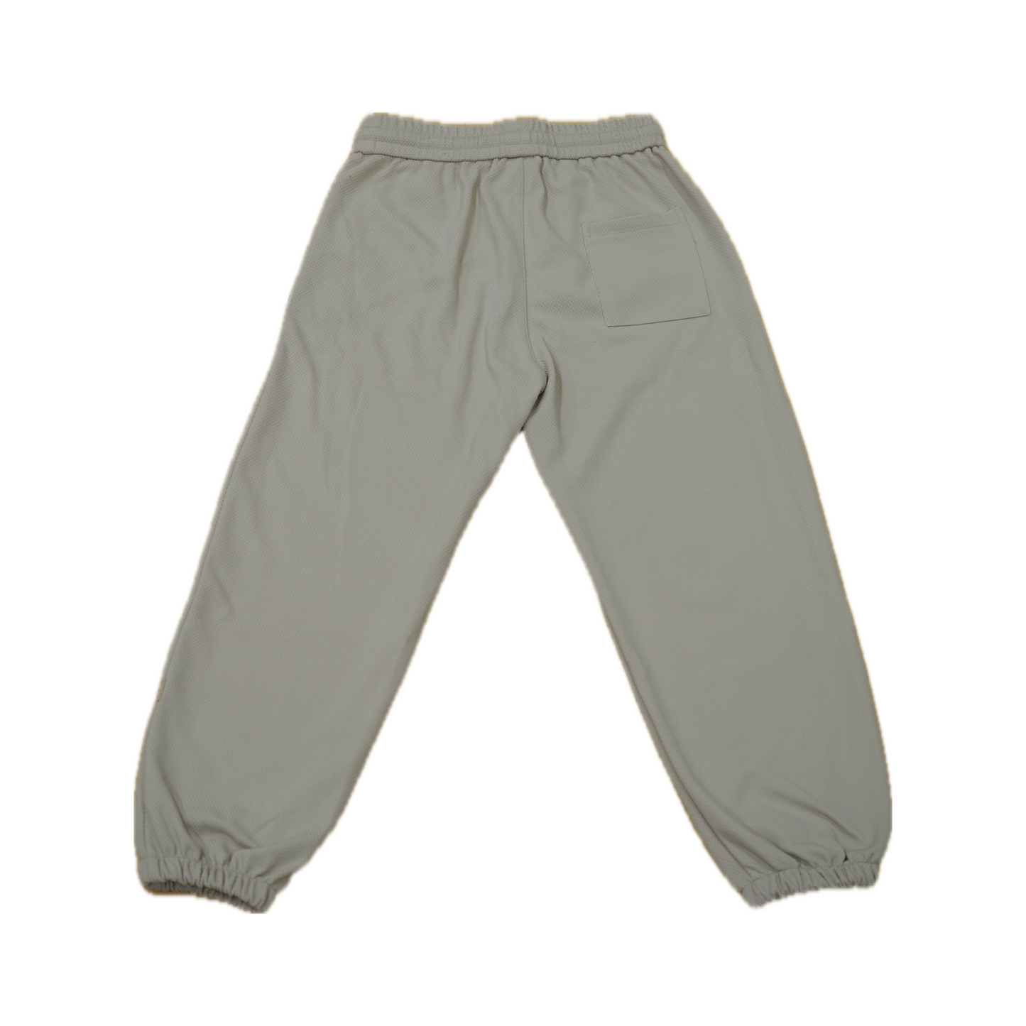 Men's relaxed fit trousers with adjustable drawstring waist, front and rear pockets, designed for all-day comfort and casual style