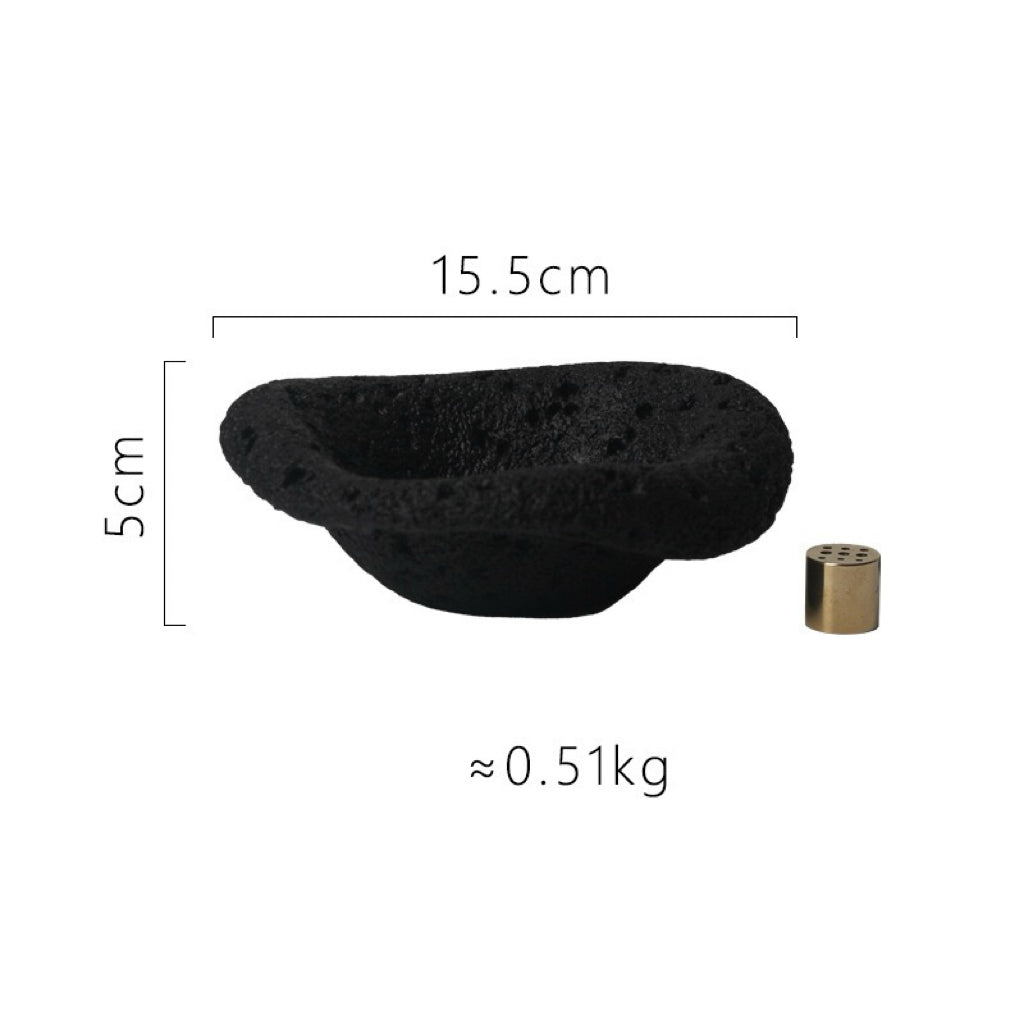 "Eclipse" Wabi-Sabi Style Incense Holder