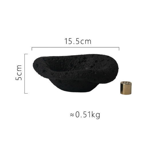 "Eclipse" Wabi-Sabi Style Incense Holder
