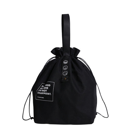 Ins-style canvas lunch bag