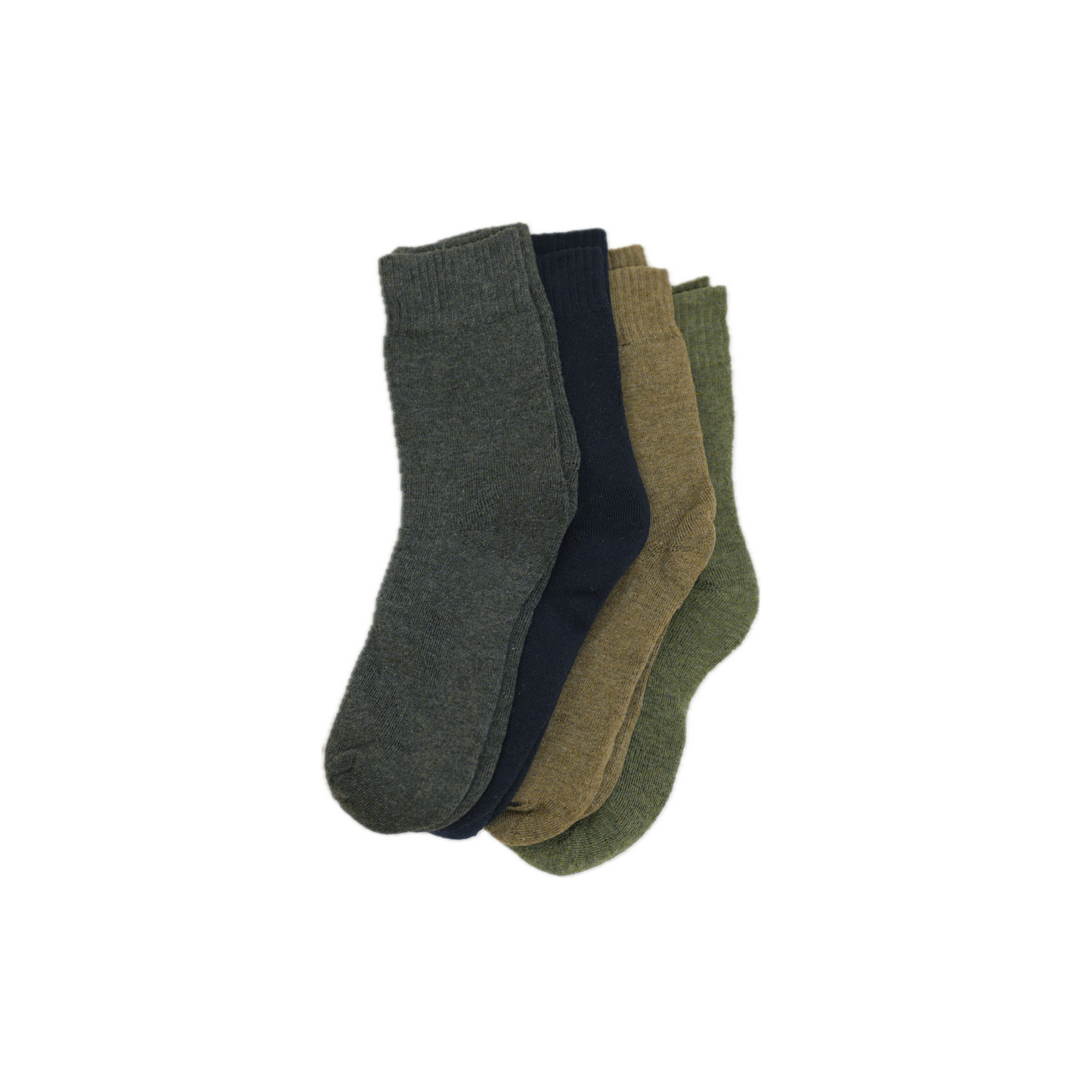 Men’s Heavyweight Mid Calf Socks 4 Pack