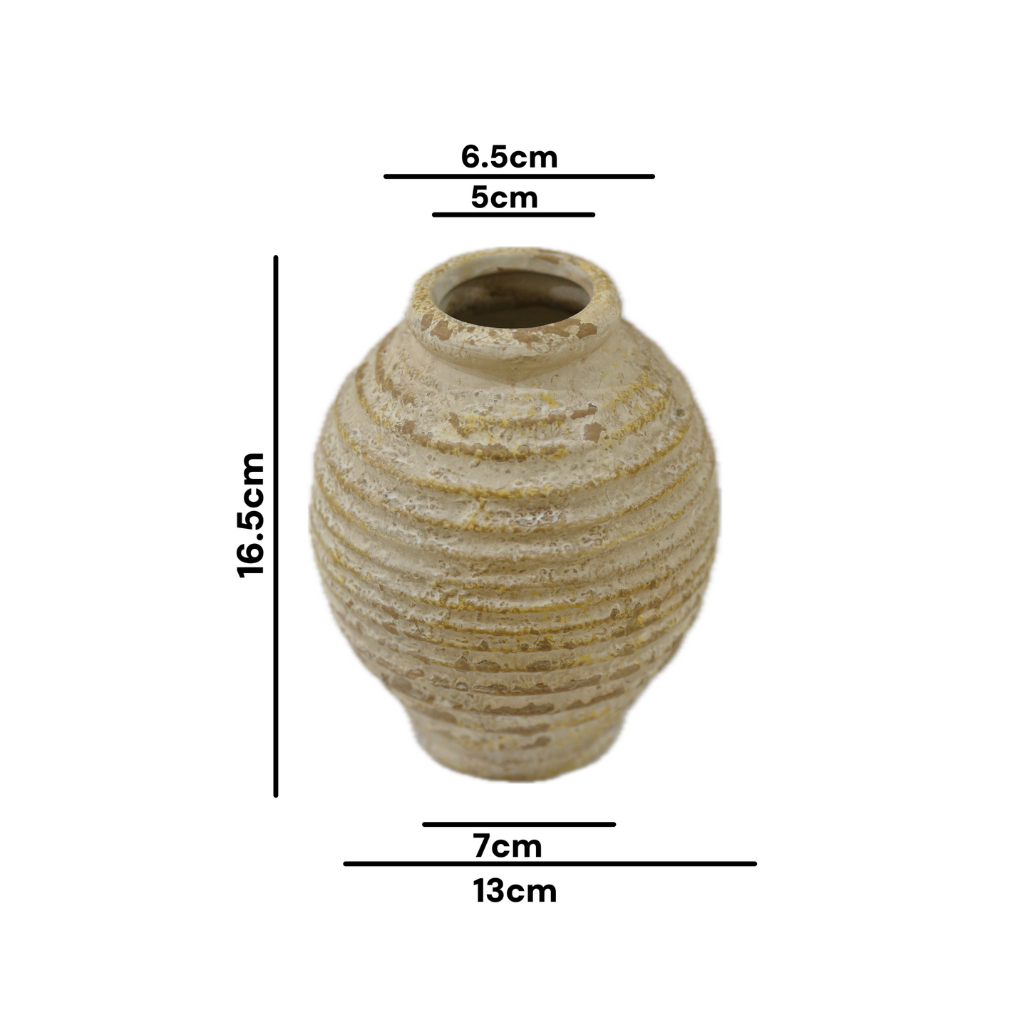 'Dust & Time' Vintage Style Vase