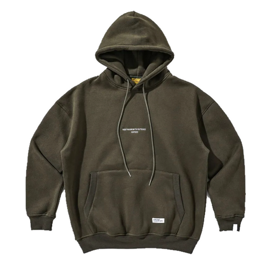 Army Green Casual Hoodie