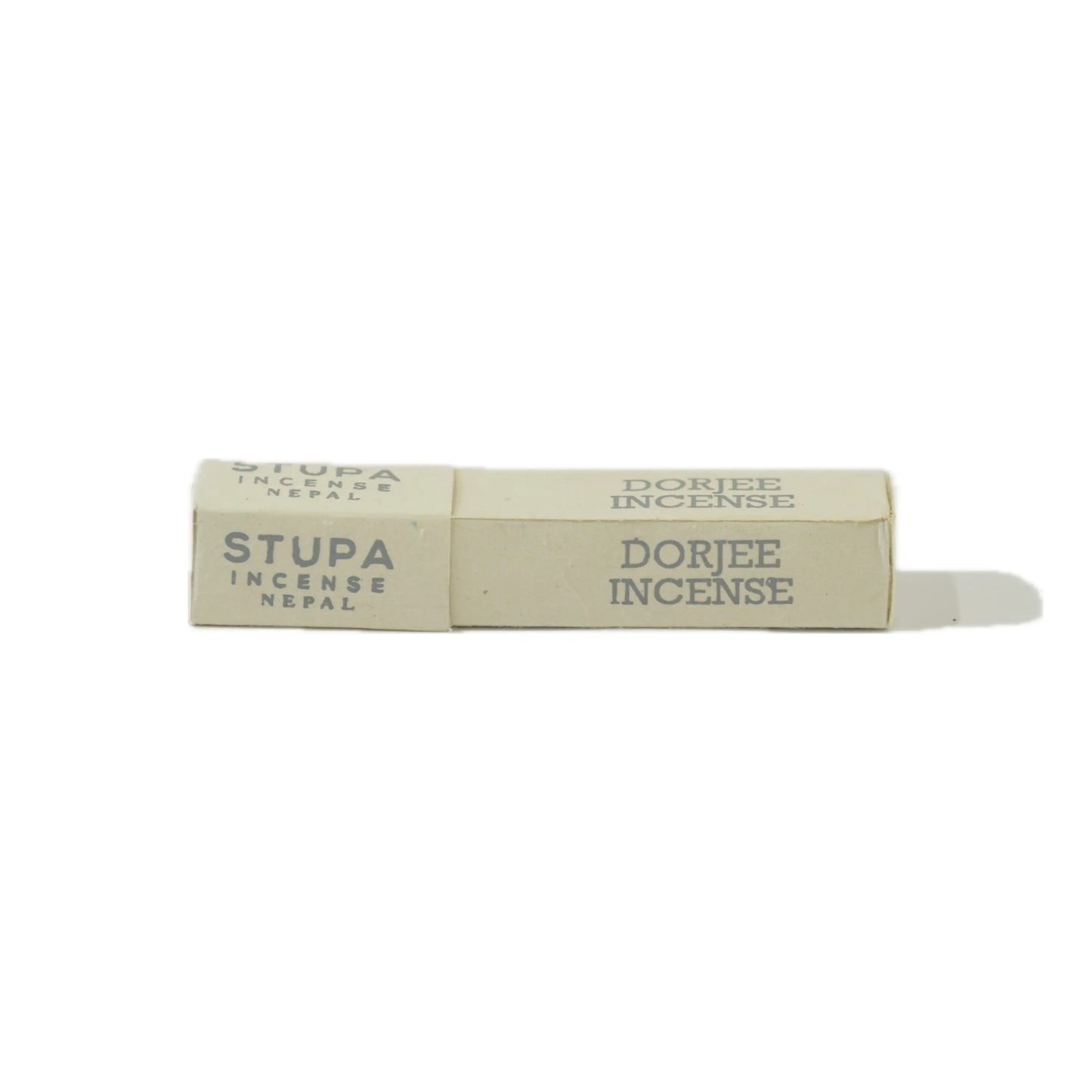 Box of Dorjee Incense with 'Stupa' branding on a white background