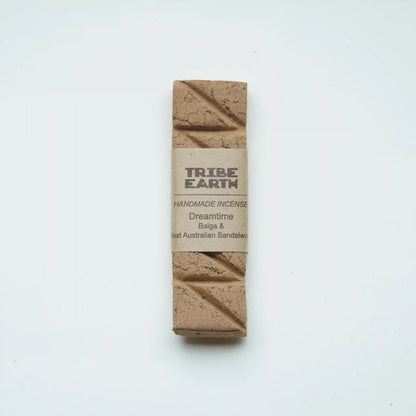 A tribe earth incense dreamtime incense photographed on a plain white background.