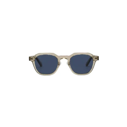 Singoau Polarized UV400 Sunglasses with Gray Frame and Blue Lenses.